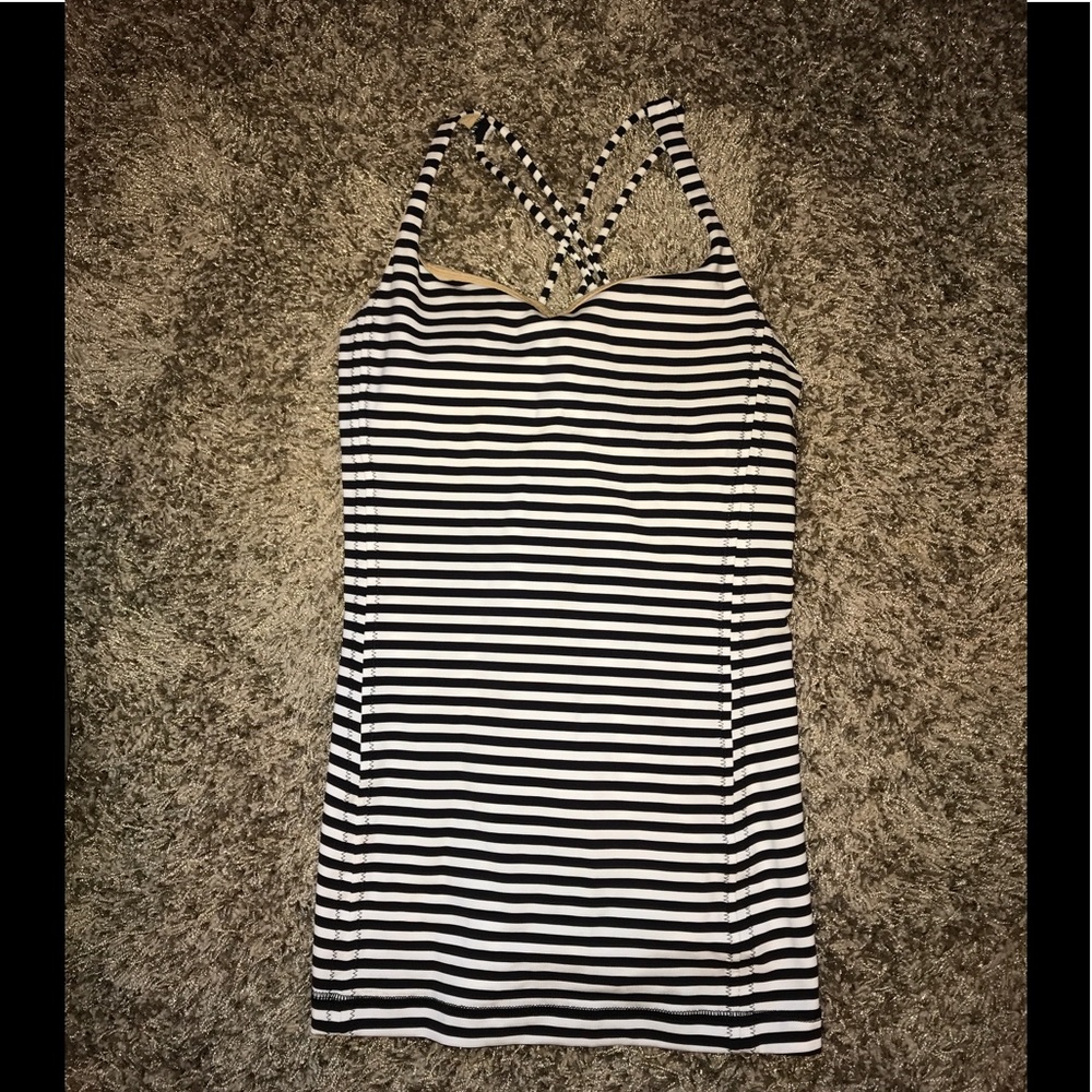Lululemon striped tank